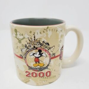 46. Disneyland Mickey Mouse 2000 Millennium Celebration Coffee Cup Mug Disney